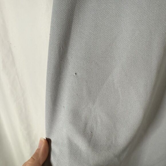 Nike Golf Polo Men's Large Grey Short Sleeve Standard Fit Dri-Fit 2 Tone Polyest - Picture 14 of 14